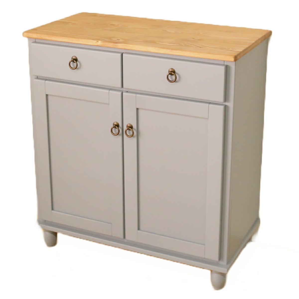 楽天市場】キャビネット フレンチカントリー パイン材 Lavender 幅78cm