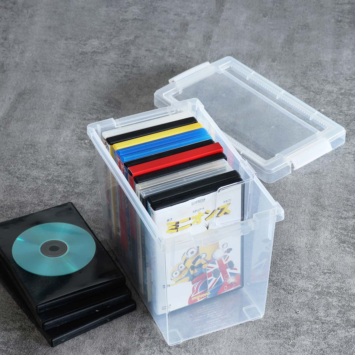 楽天市場】DVD収納ケース いれと庫 DVD用 ライト （ 収納ケース 収納