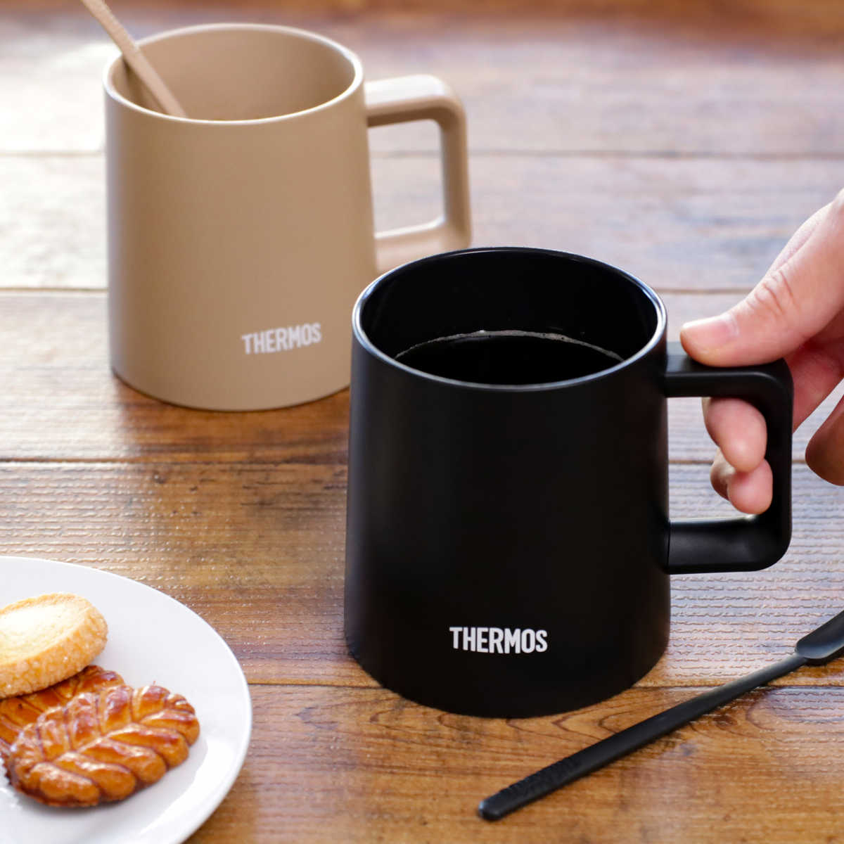 楽天市場】マグカップ 350ml 保温 保冷 真空断熱 JDZ-350 ステンレス