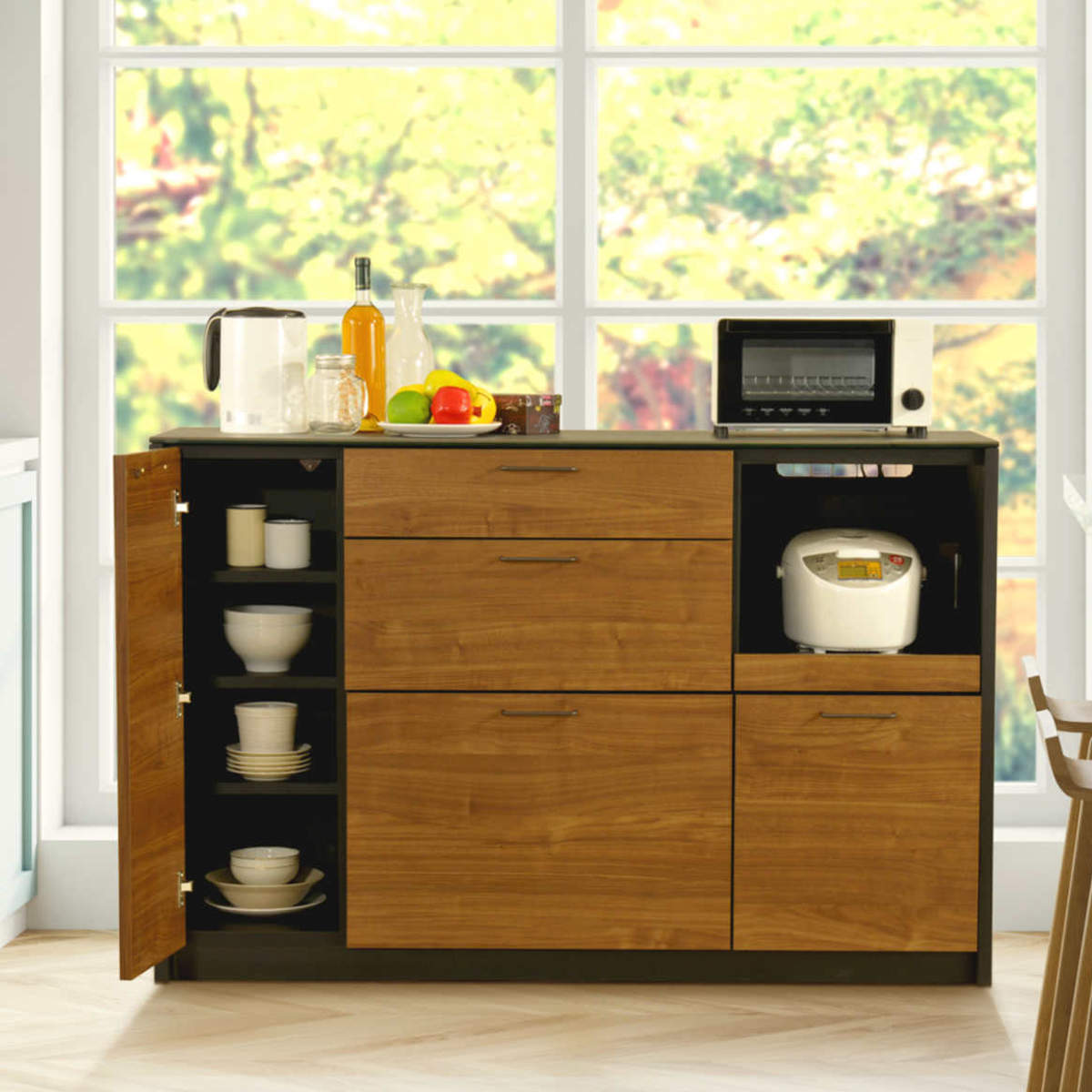 楽天市場】キッチンカウンター セラミック天板 背面化粧仕上げ Feliz