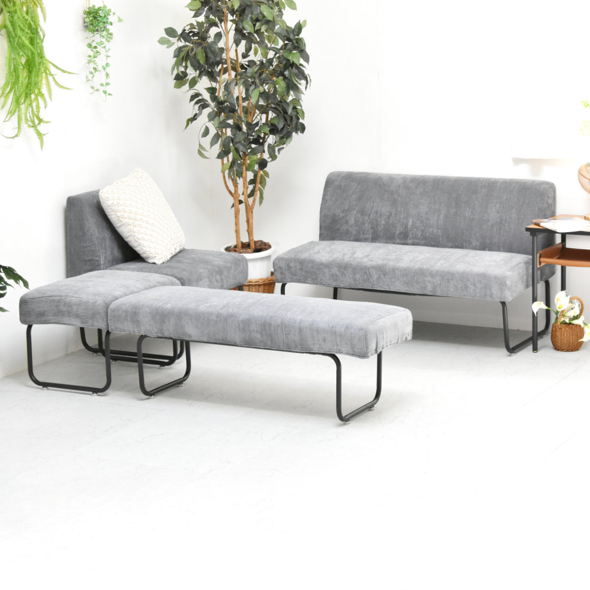 楽天市場】ソファカバー 2人掛け コーデュロイ （ カバー ソファ 替え