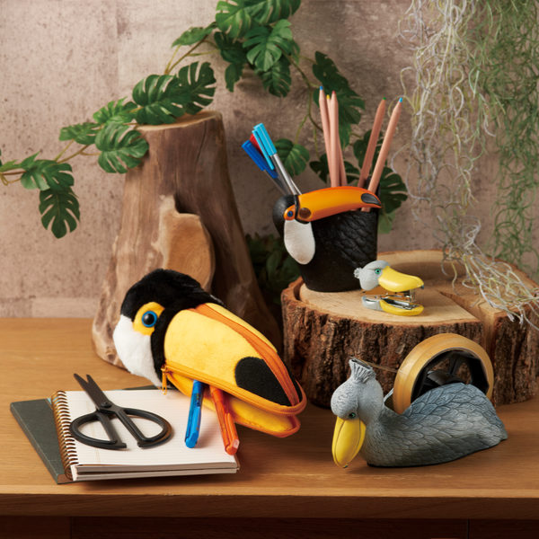 楽天市場】テープディスペンサー ハシビロコウ 文具 テープカッター