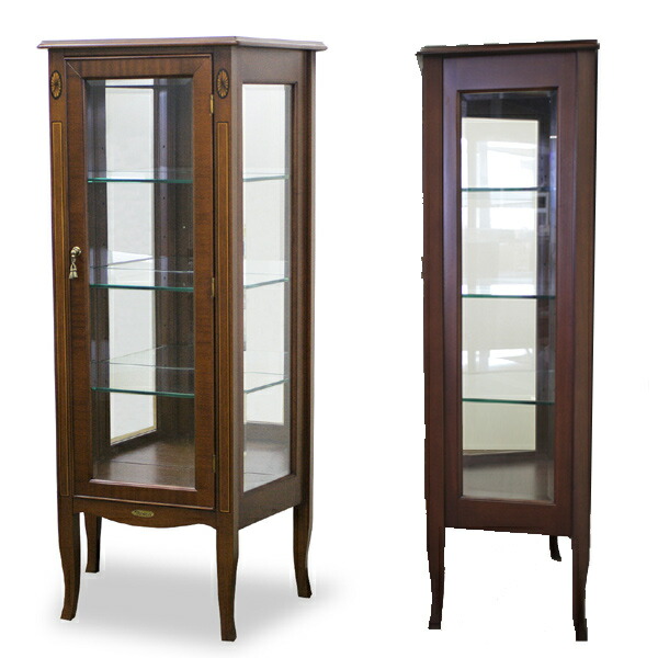 楽天市場】コレクションラック キュリオケース クラシック調 猫脚