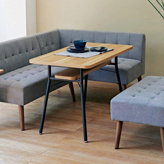 楽天市場】ダイニングテーブル 幅110cm 四角 角型 4人 食卓 単品 単体