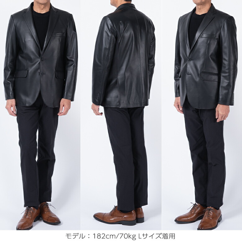 楽天市場】メンズ 本革 ラムレザー ジャケット JEAN-LOUIS SCHERRER