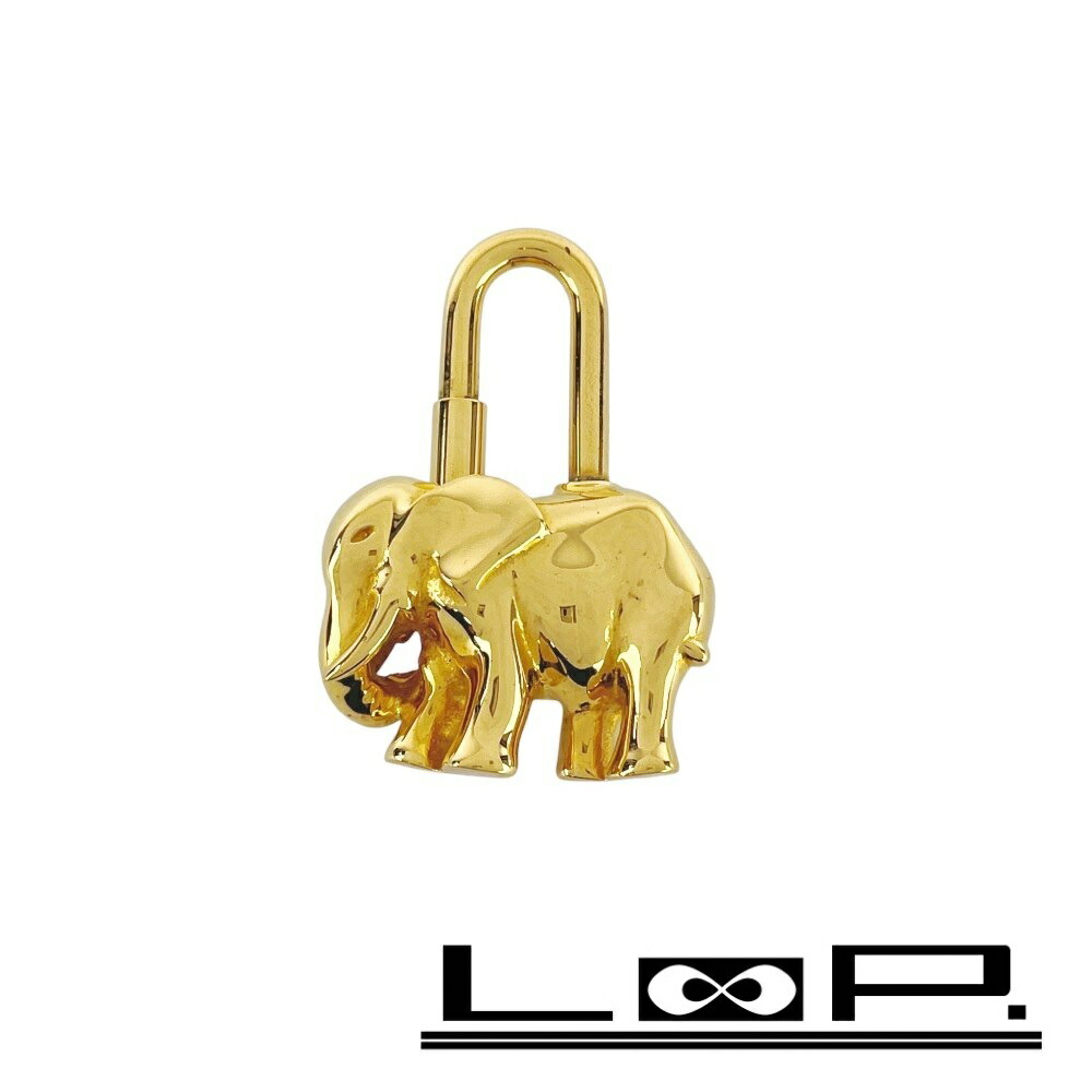 楽天市場】エルメス カデナ エレファント ゴールドの通販