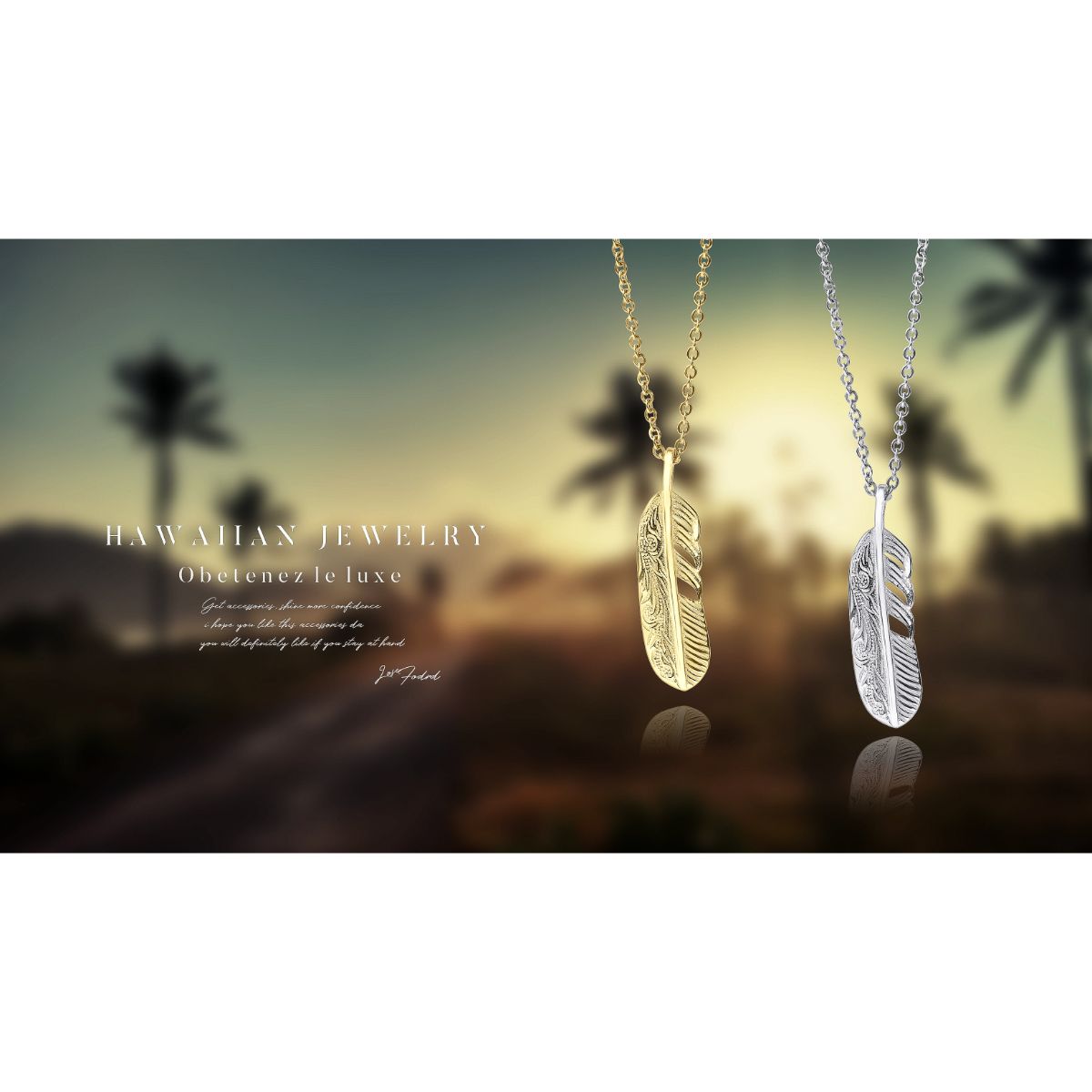 楽天市場】【LOSE FORD 公式】 フェザーネックレス ハワイアン