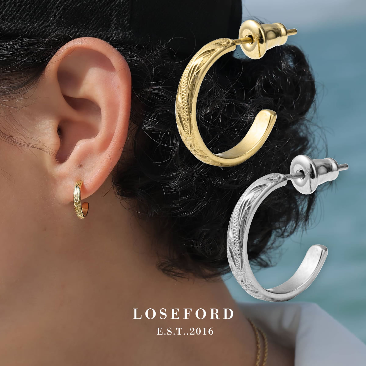 楽天市場】【LOSE FORD 公式】 ピアス 片耳用 ハワイアンジュエリー