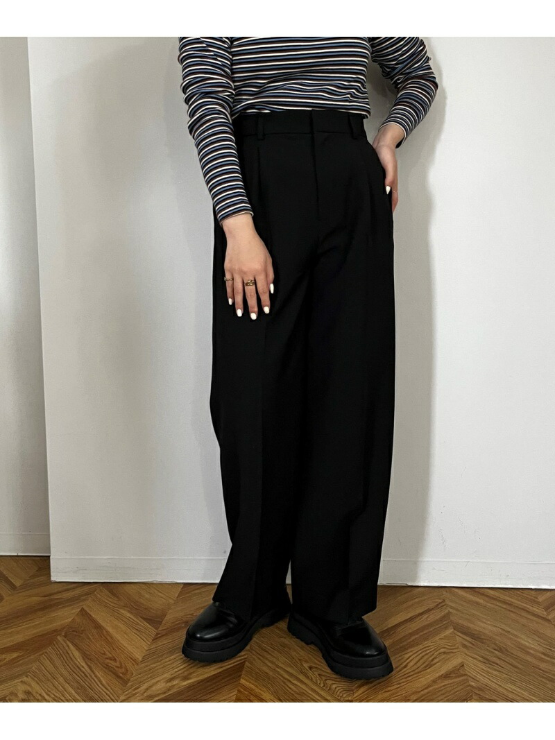 楽天市場】【SALE／40%OFF】(W)TRタックワイドパンツ LOWRYS FARM