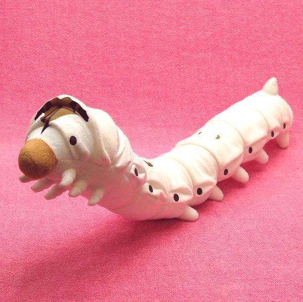楽天市場】カイコ特大/蚕/Silkworm サイズ:65cm(送料無料♪) ふわふわ
