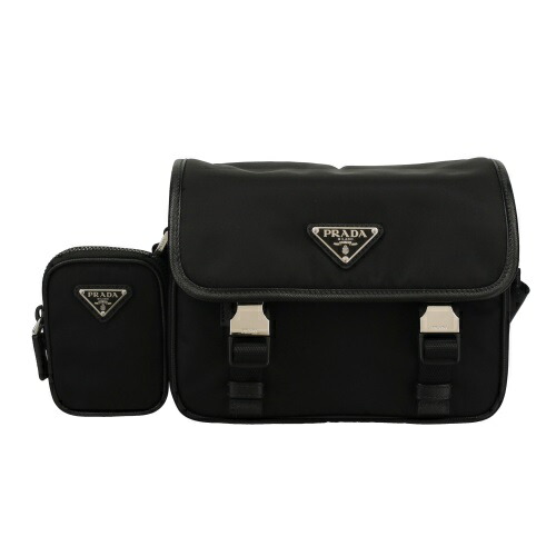 楽天市場】プラダ ショルダーバッグ メンズ ブラック PRADA 2VD034 V