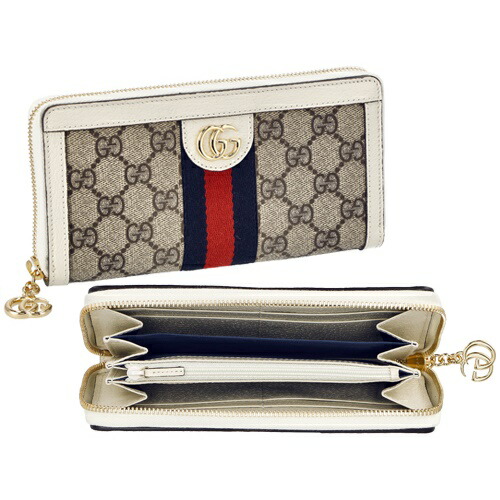 楽天市場】グッチ GUCCI 長財布 レディース オフィディア ホワイト