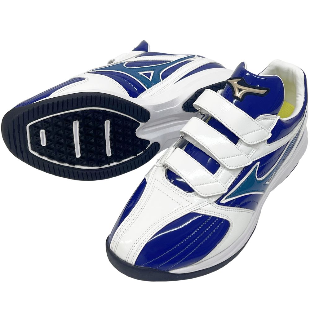 楽天市場】25.5、29cmのみマリンブルー×ホワイト ミズノ 野球