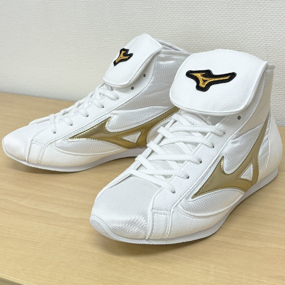 楽天市場】ミズノ ボクシングシューズ イージースペクトラ 52ゴールド