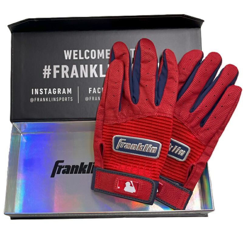 楽天市場】Lサイズのみ限定品 フランクリン 野球 バッティンググローブ