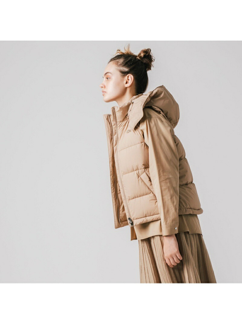 楽天市場】【SALE／50%OFF】フード着脱ダウンベスト LACOSTE ラコステ