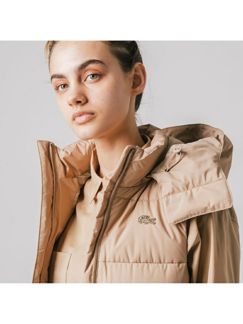 楽天市場】【SALE／50%OFF】フード着脱ダウンベスト LACOSTE ラコステ