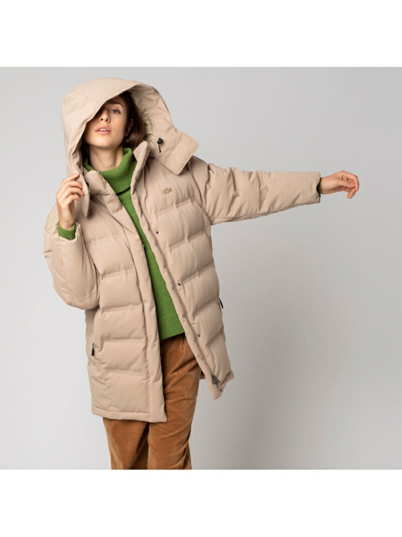 楽天市場】【SALE／40%OFF】鹿の子地ダウンコート LACOSTE ラコステ