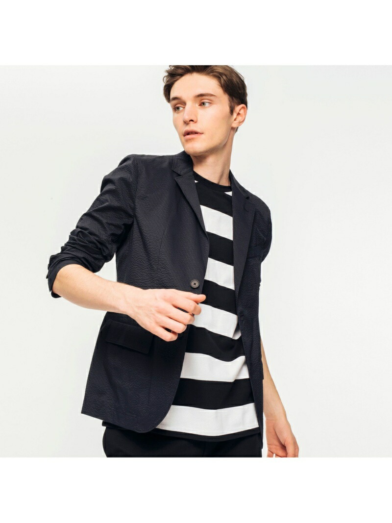 楽天市場】【SALE／50%OFF】シアサッカーテーラードジャケット LACOSTE