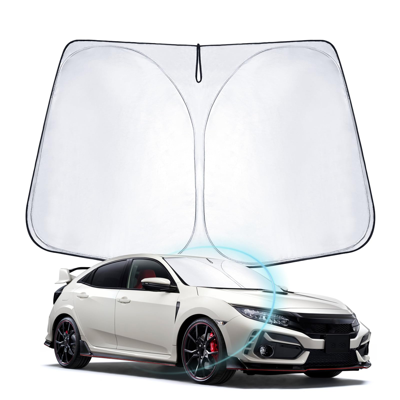 楽天市場】WE 新型 シビック F型 シビックタイプr fl5 サンシェード 車