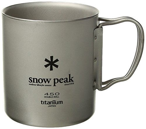 楽天市場】スノーピークsnow peak チタン ダブルマグ 450 容量450ml