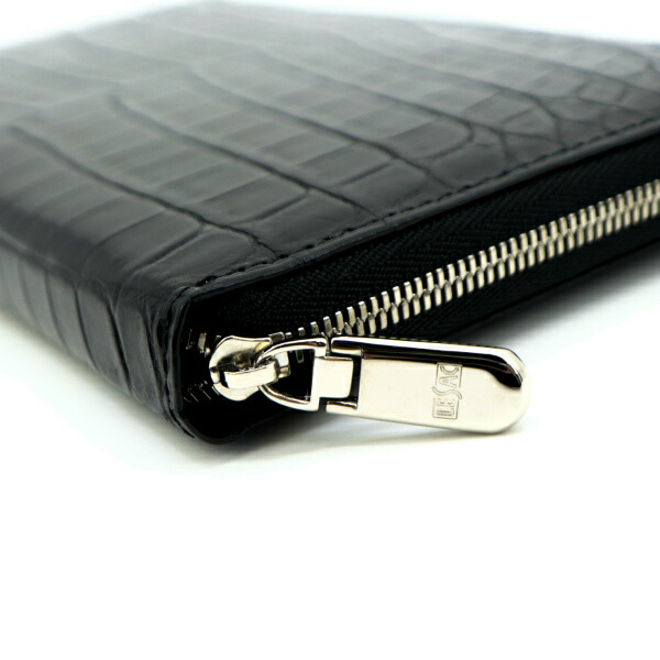 楽天市場】レザック 財布 ナイルクロコダイル レザー ラウンドジップ