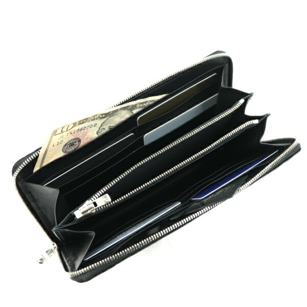 楽天市場】レザック 財布 ナイルクロコダイル レザー ラウンドジップ