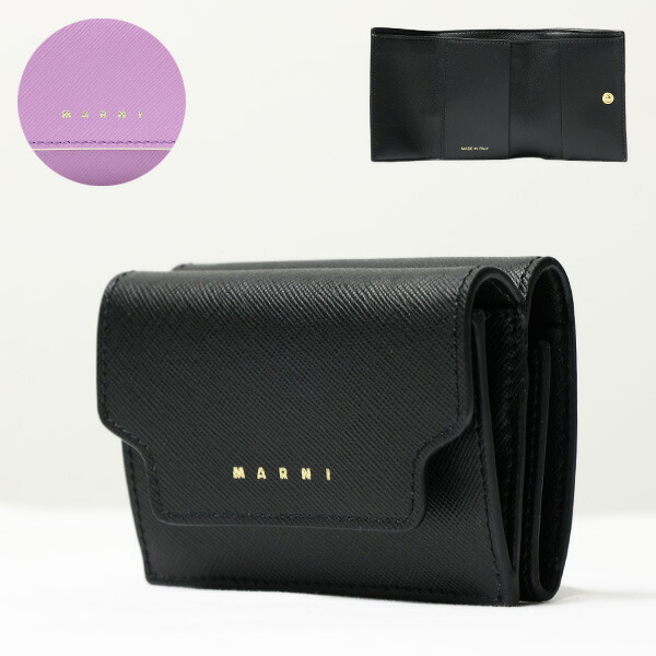 楽天市場】MARNI マルニ Tri-Fold Wallet 三つ折り財布 折りたたみ財布