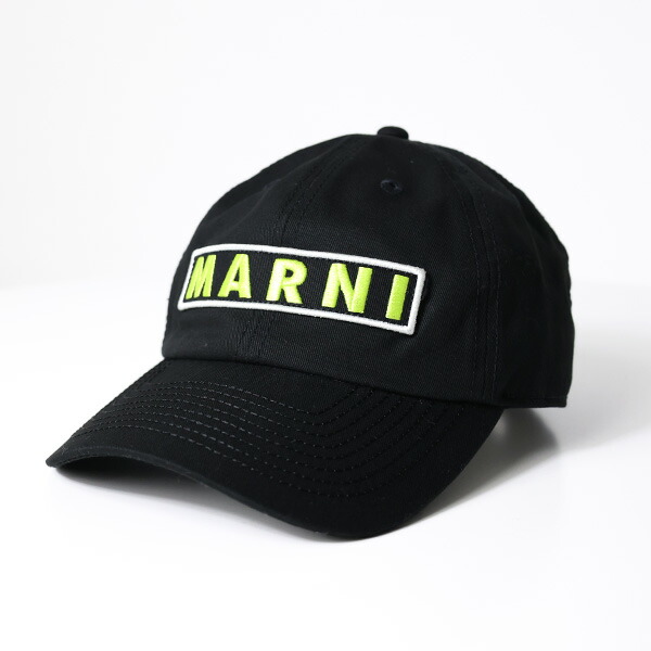 楽天市場】MARNI マルニ Logo Baseball Cap ベースボールキャップ 帽子