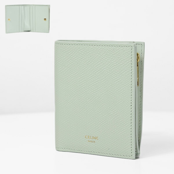 楽天市場】Celine セリーヌ Compact Wallet 二つ折り財布 折りたたみ