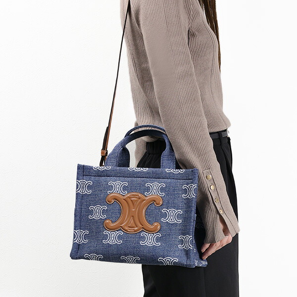 楽天市場】CELINE セリーヌ THAIS CABAS SMALL ハンドバッグ