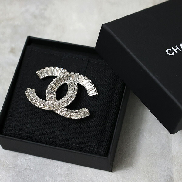 楽天市場】CHANEL シャネル COCO CRYSTAL BROOCH ココマーク ブローチ