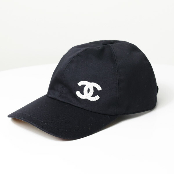 楽天市場】CHANEL シャネル CC Baseball Cap ベースボールキャップ