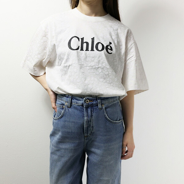 楽天市場】Chloe クロエ Crew Neck T-Shirts クルーネック Tシャツ