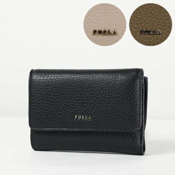 楽天市場】FURLA フルラ BABYLON S COMPACT WALLET TRIFOLD バビロン