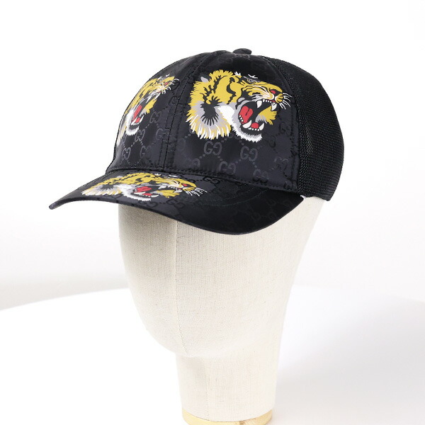 楽天市場】GUCCI グッチ Tiger Print Baseball Cap 707313 4HAQV 1060