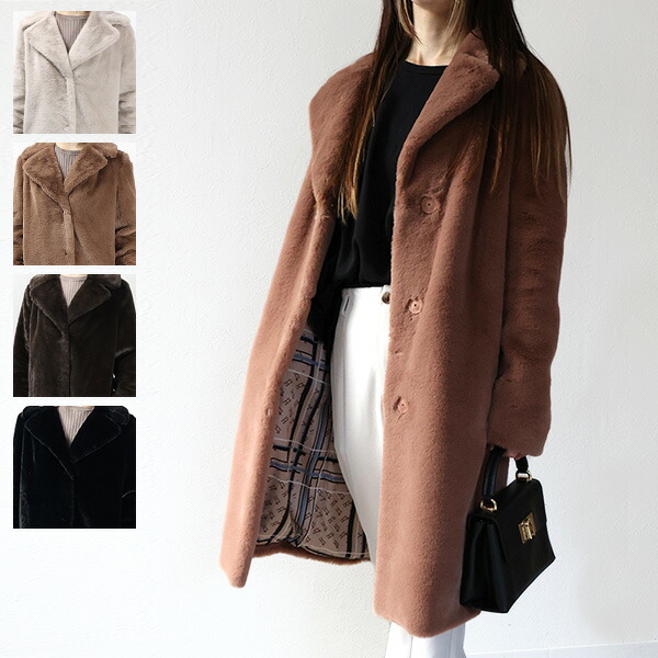 楽天市場】HERNO ヘルノ Eco Far Coat エコファー コート ロングコート