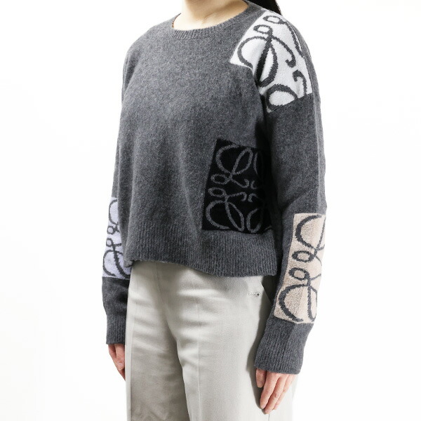 楽天市場】LOEWE ロエベ ANAGRAM WOOL SWEATER ニット セーター ウール