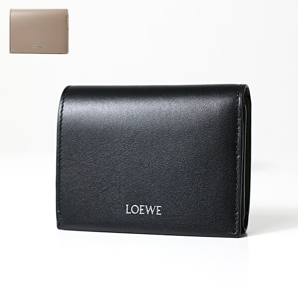 楽天市場】LOEWE ロエベ Logo Tri-Fold Zip Wallet トライフォールド