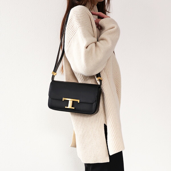 楽天市場】TOD'S トッズ ショルダーバッグ T TIMELESS Tタイムレス