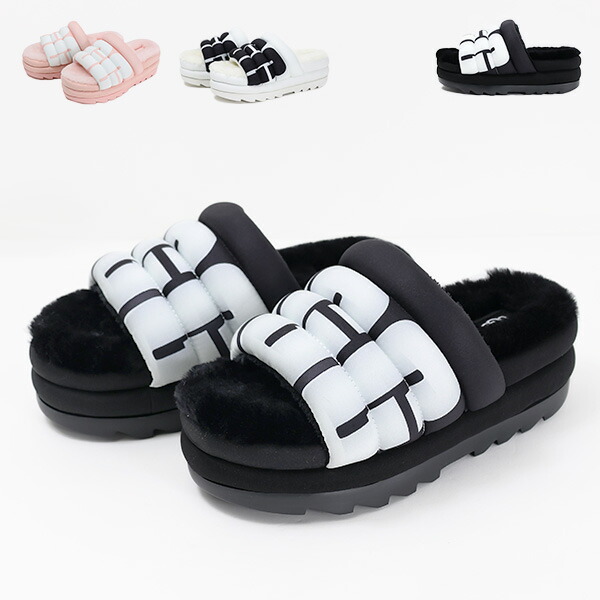 楽天市場】UGG アグ Maxi Slide Logo サンダル プラットフォーム 厚底