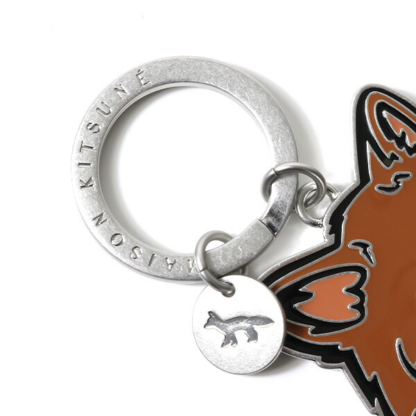 楽天市場】Maison Kitsune メゾンキツネ Bold Fox Head Keyring