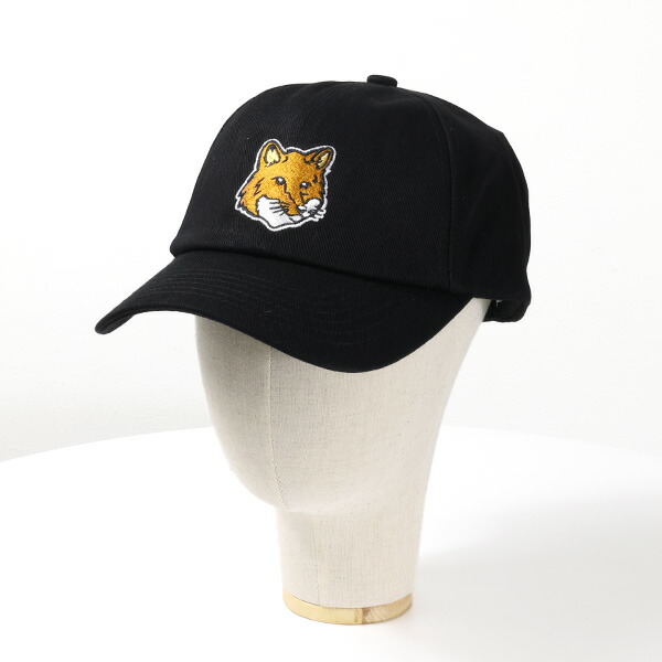 楽天市場】Maison Kitsune メゾンキツネ Large Fox Head Baseball Cap