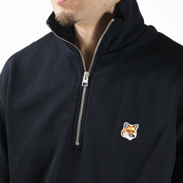 楽天市場】Maison Kitsune メゾンキツネ Fox Head Patch Half Zip