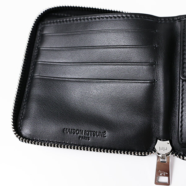 楽天市場】Maison Kitsune メゾンキツネ Fox Head Square Zip Wallet