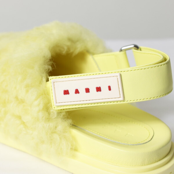 楽天市場】MARNI マルニ Shearling Sandal フスベットサボ シアリング