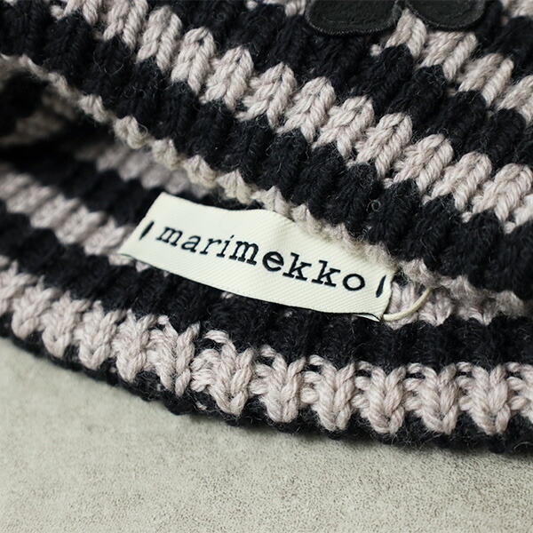 楽天市場】Marimekko マリメッコ Ludia Tasaraita Beanie ニット帽