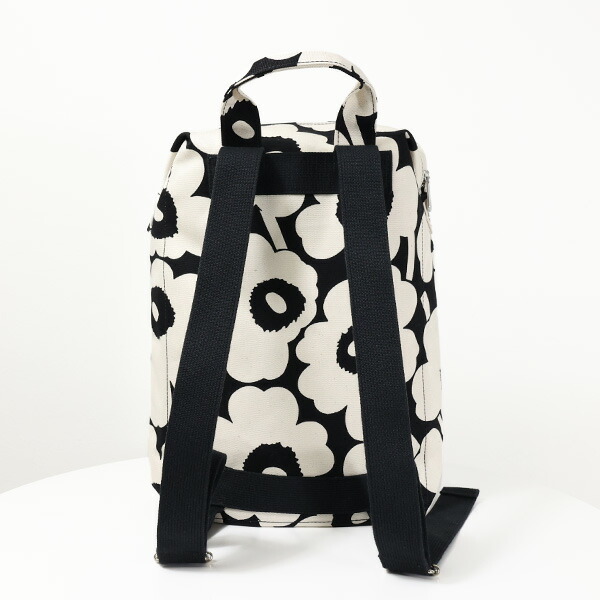楽天市場】marimekko マリメッコ Mono Backpack Unikko 908 COTT BLK