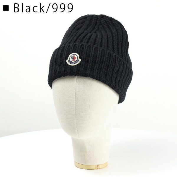 楽天市場】MONCLER モンクレール HAT ニット帽 ビーニー ニット