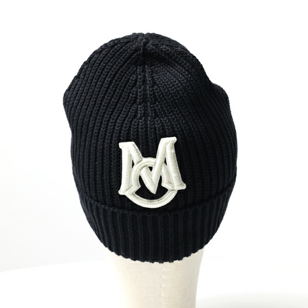 楽天市場】MONCLER モンクレール BEANIES ニット帽 ビーニー ニット